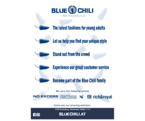 Flyer Design by GoldRushPub for Blue Chili  | Design #21032587