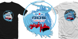 T-Shirt Design for Whitewater Rafting Clients | T-Shirt-Design von Tomi Ax