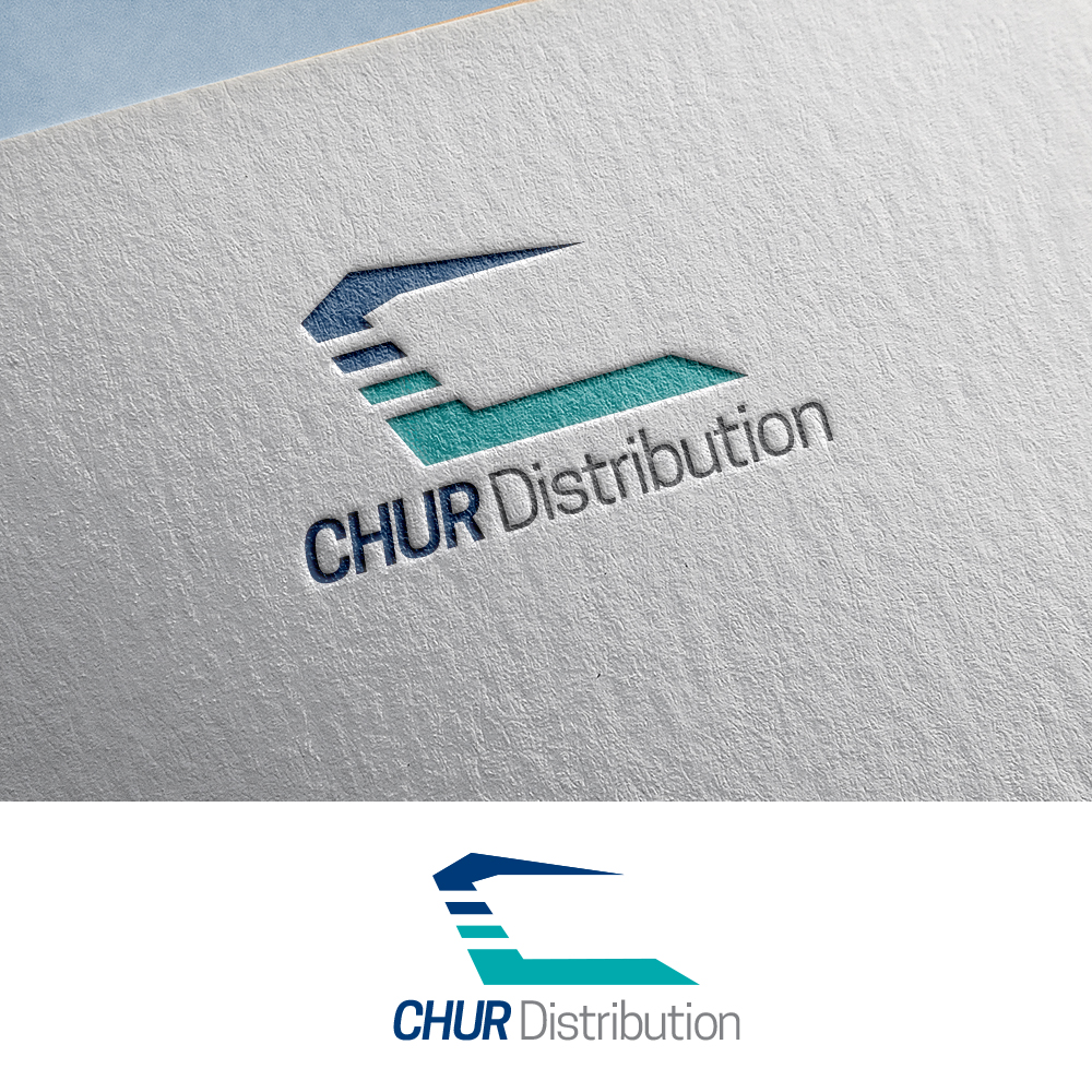 Logo Design by Dhyna Graphics for Chur Distribution  | Design #21034085