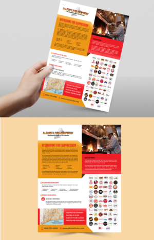 Restaurant Fire Suppression Flyer | Flyer-Design von Deepak_9_Malhotra