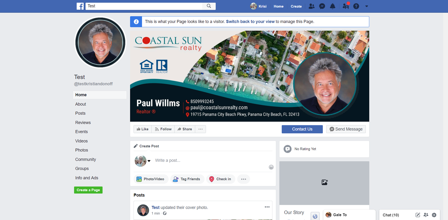 Facebook Design by Kristina Andonoff for 3Sticks Media | Design #21053833