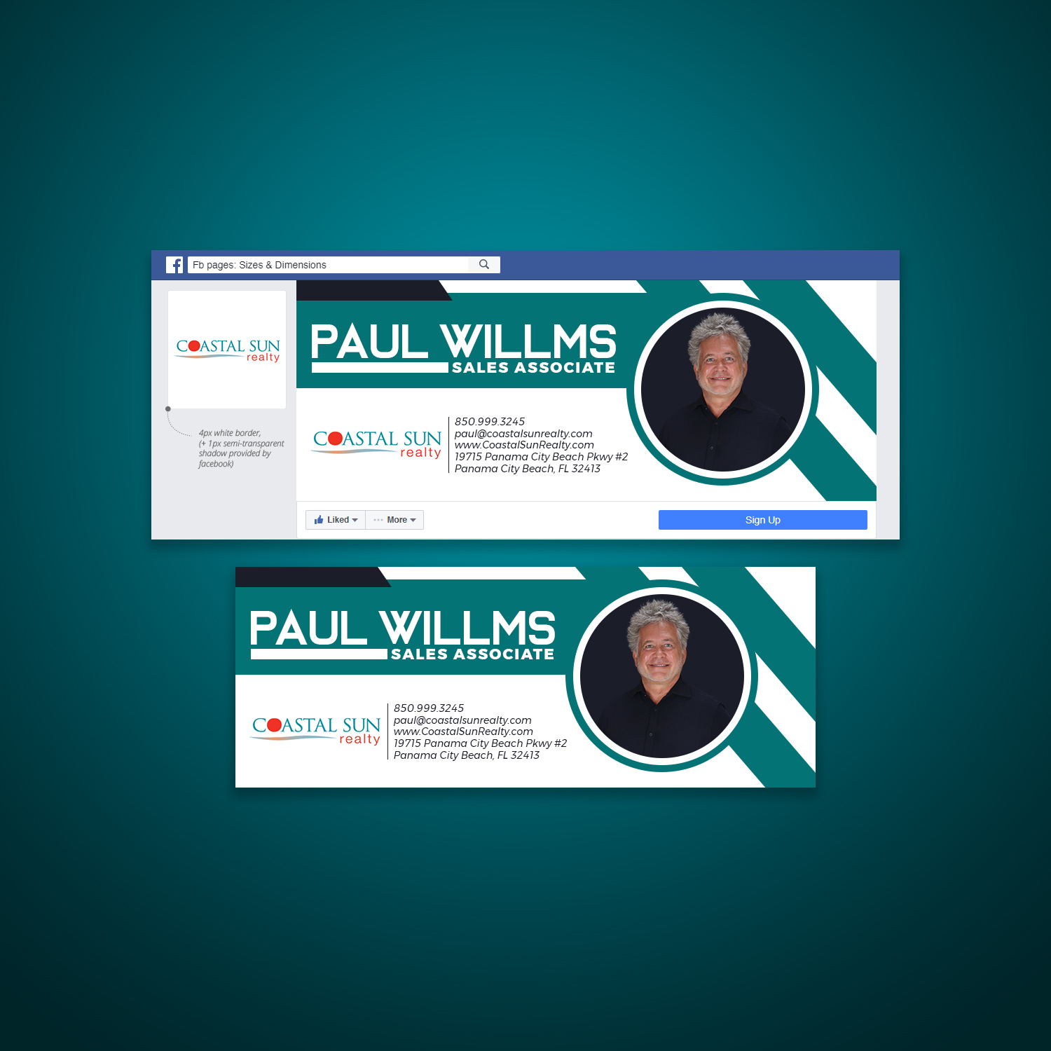 Facebook Design by Agnes Designs for 3Sticks Media | Design #21052083