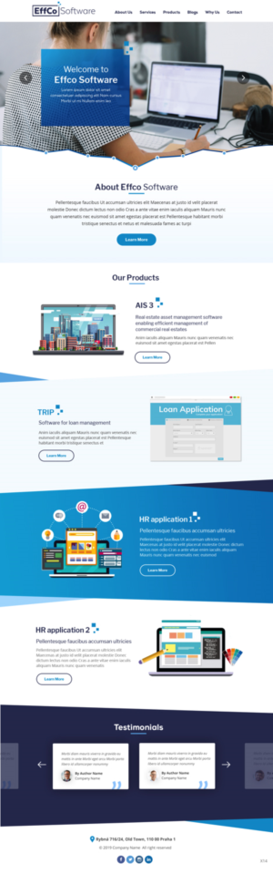 Web Design by pb for this project | Design: #21060392