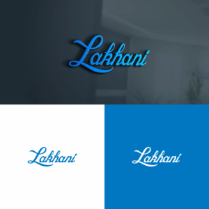"L" and "Lakhani" below the logo | Logo Design by tejo