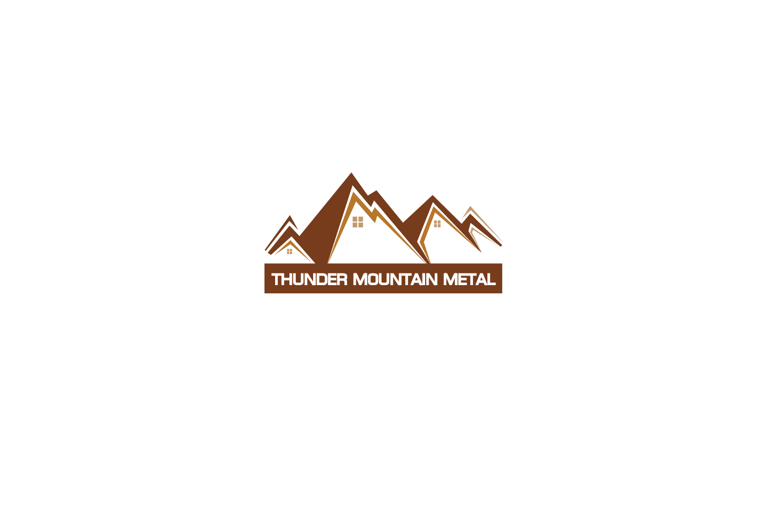 Postcard Design by meet007 for Thunder Mountain Metal | Design #21052080