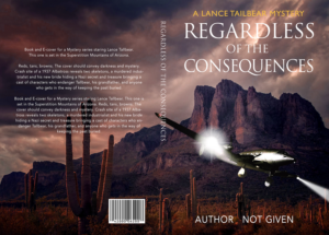 First time mystery writer-Book and e-book cover for Regardless of the Consequences. A mystery cen... | Design de Couverture de Livre par illuminati-design
