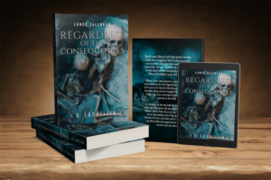 First time mystery writer-Book and e-book cover for Regardless of the Consequences. A mystery cen... | Design de Couverture de Livre par BCN Book Cover & Logo Studio