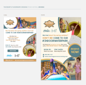 Spring Savings Package for The Resort at Governor's Crossing Resort  | E-Mail Marketing-Design von cherry