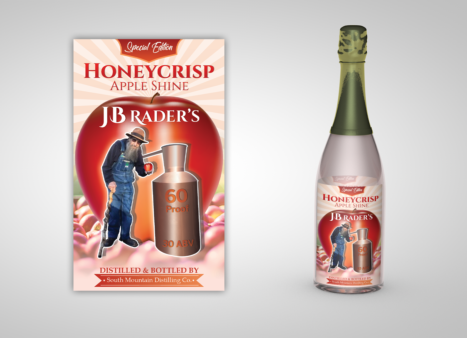 Diseño Gráfico por Rickyy para South Mountain Distilling Comapny | Diseño #21095499