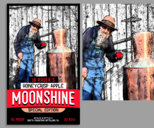 Graphic Design by Agarzaro for South Mountain Distilling Comapny | Design: #21062774