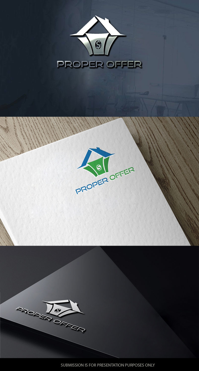 Logo Design by graphicevolution for Proper offer  | Design #21046178