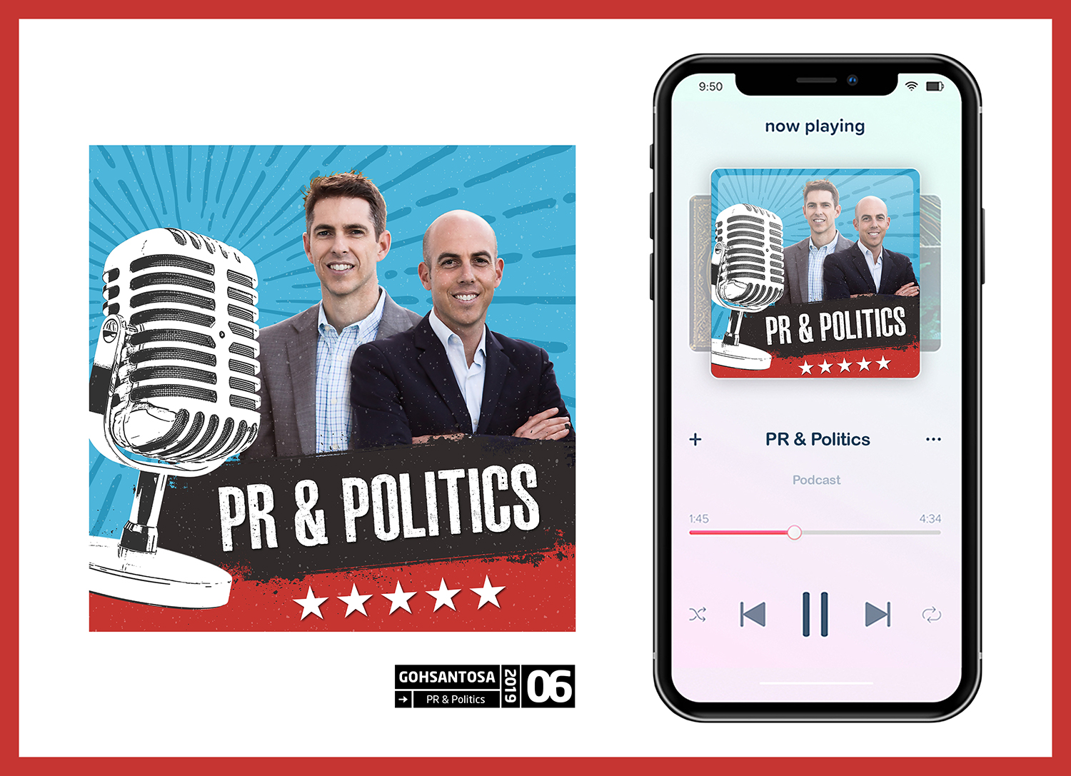 Podcast Design by Gohsantosa for this project | Design #21068556