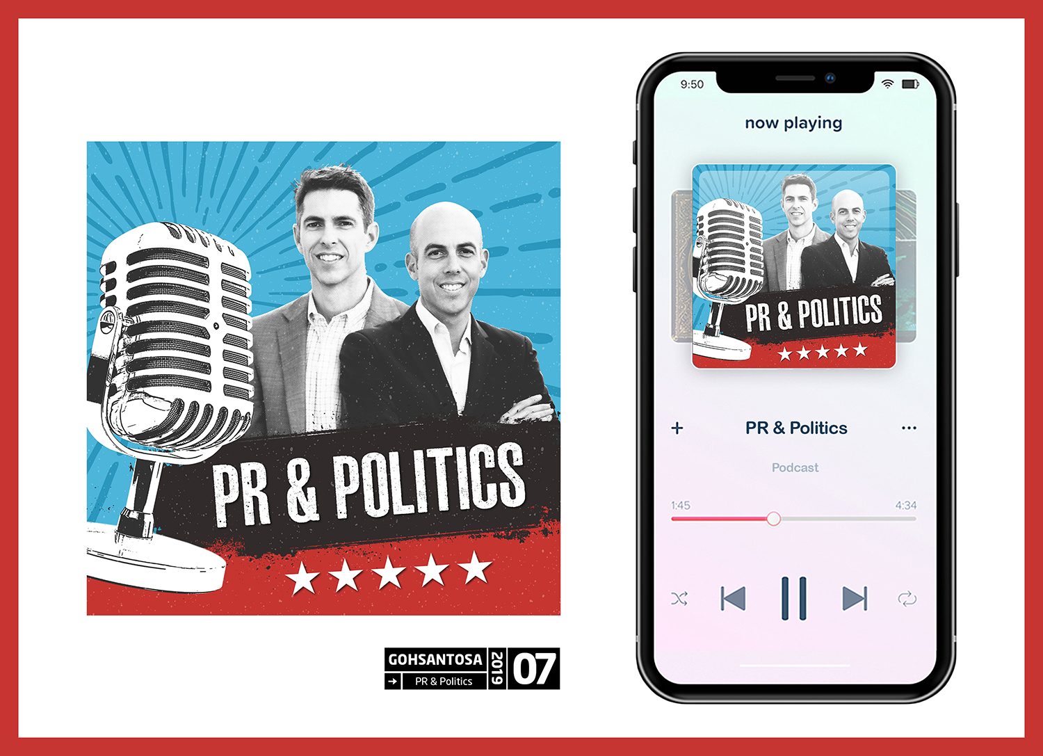 Podcast Design by Gohsantosa for this project | Design #21068557