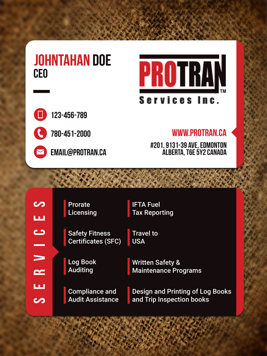 Business Card Design by JK18 for this project | Design #21091305