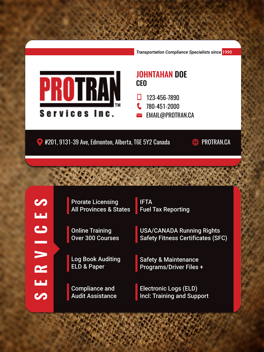 Business Card Design by JK18 for this project | Design #21184934