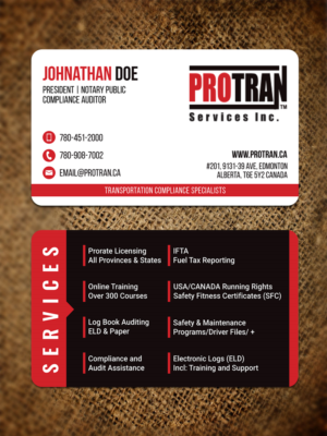 Business Card Design by JK18 for this project | Design: #21189629