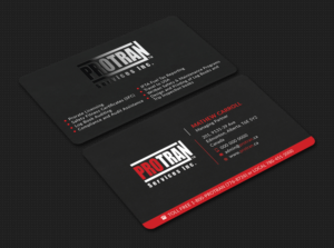 Business Card Design by Bold Pixels for this project | Design: #21086751
