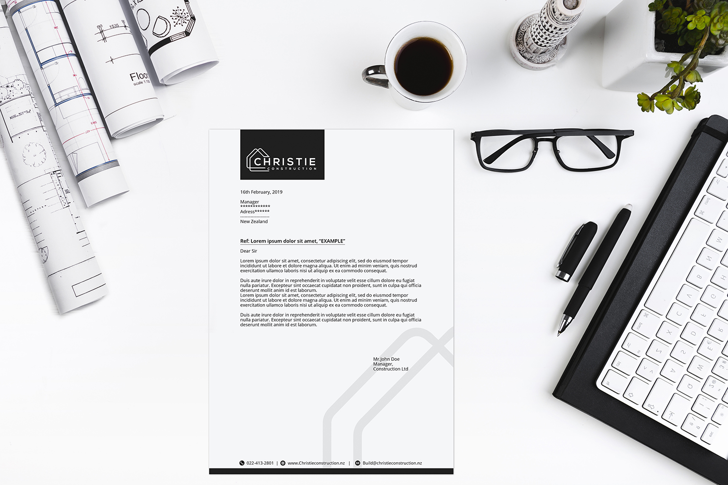 Stationery Design by Azhoeck for this project | Design #21045296