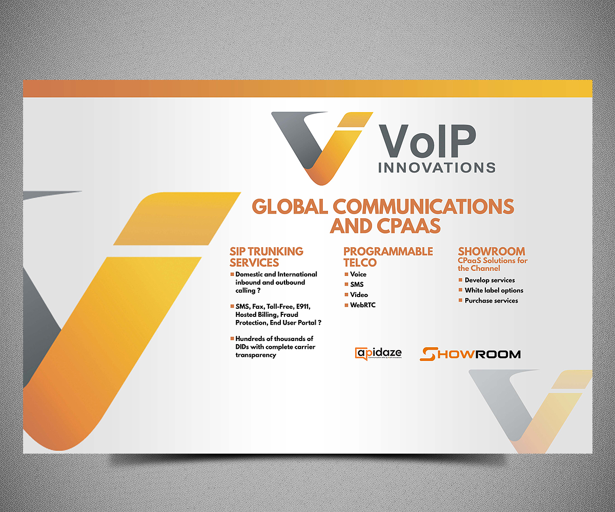 Trade Show Booth Design by Designers Hub for VoIP Innovations | Design #21046206
