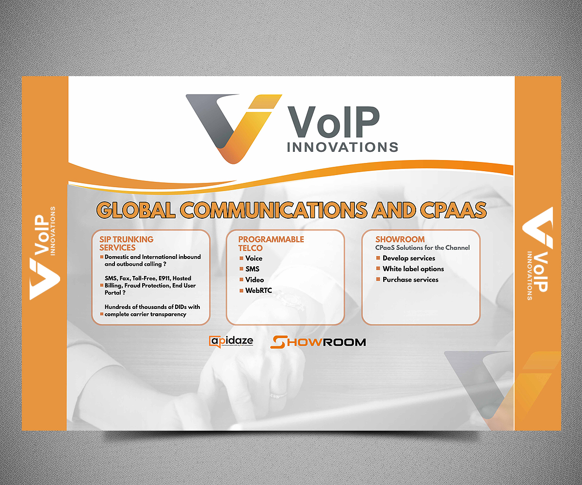 Messestand-Design von Designers Hub für VoIP Innovations | Design #21046456