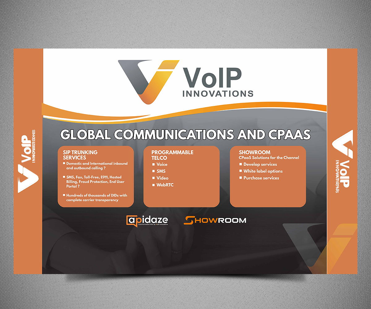 Trade Show Booth Design by Designers Hub for VoIP Innovations | Design #21050365
