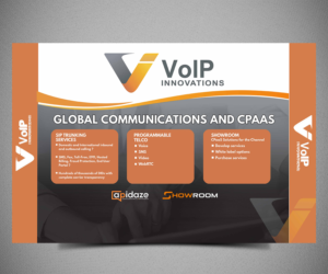 Trade Show Booth Design by Designers Hub for VoIP Innovations | Design: #21050365