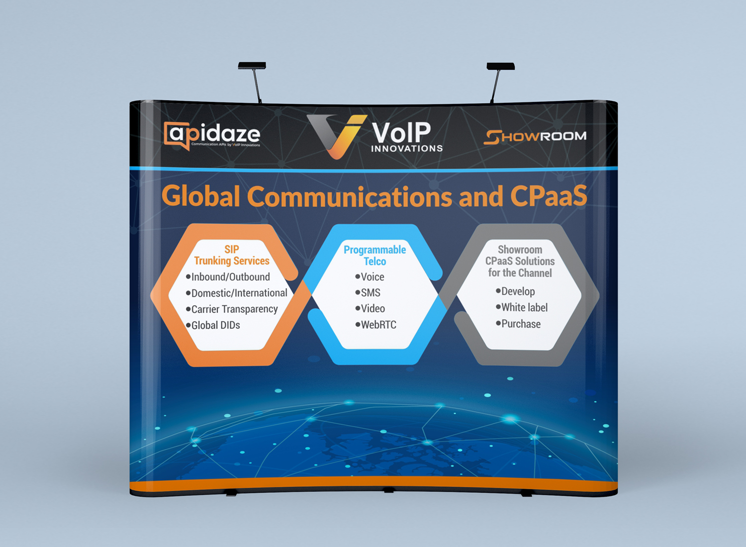 Trade Show Booth Design by Maestroto for VoIP Innovations | Design #21071641