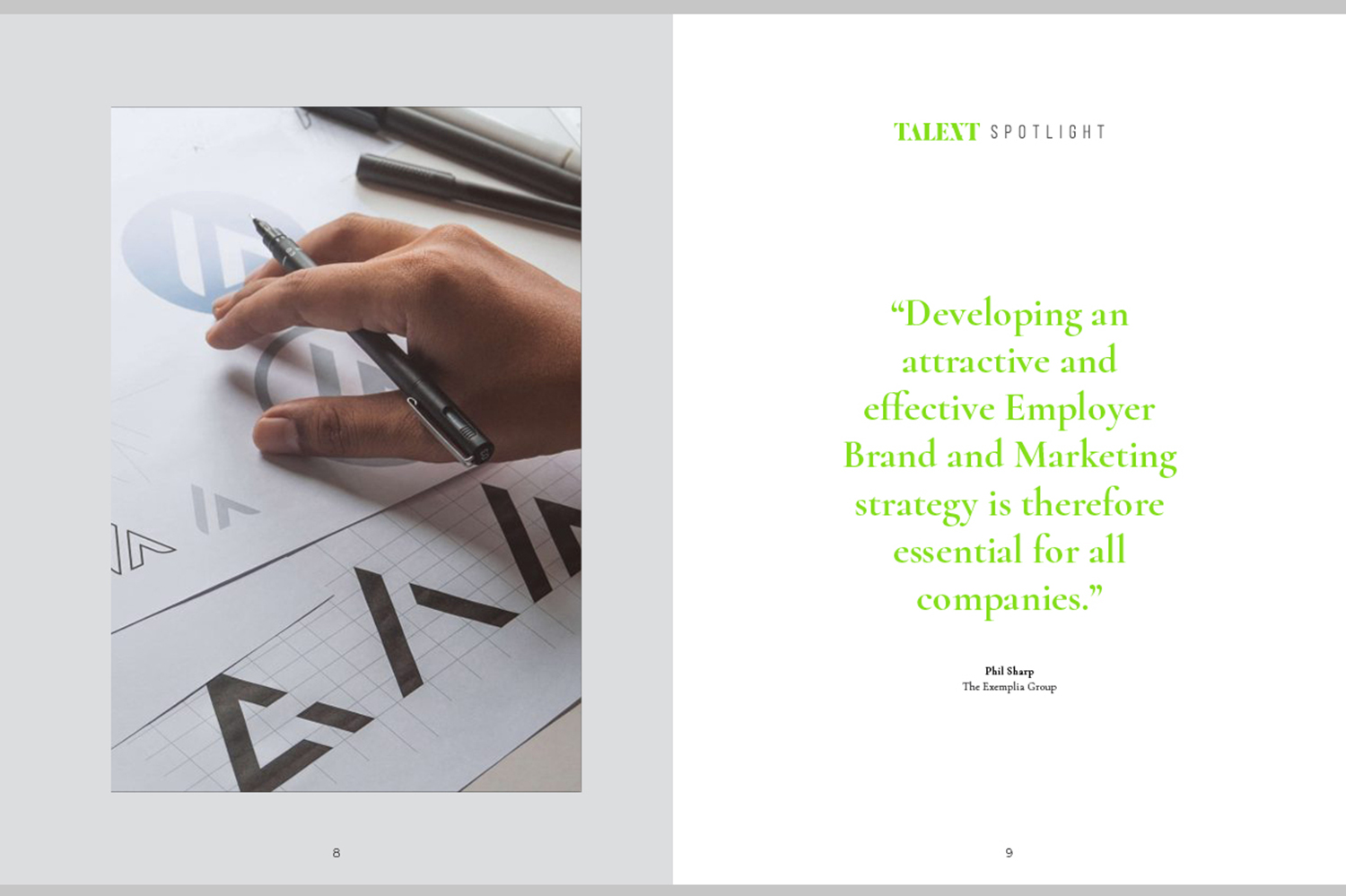 Magazin-Design von Martin Alonso für Elliot Marsh Headhunting Partners | Design #21149664