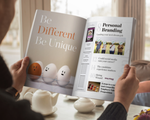 Magazine Design by banedsgn for Elliot Marsh Headhunting Partners | Design: #21161892