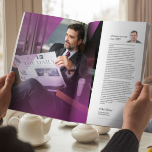 Talent Spotlight - our client magazine | Design de Revue par banedsgn