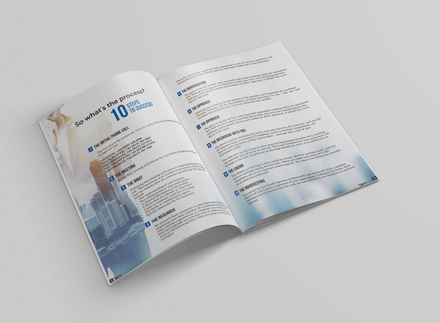 Magazine Design by lookedaeng for Elliot Marsh Headhunting Partners | Design #21188460