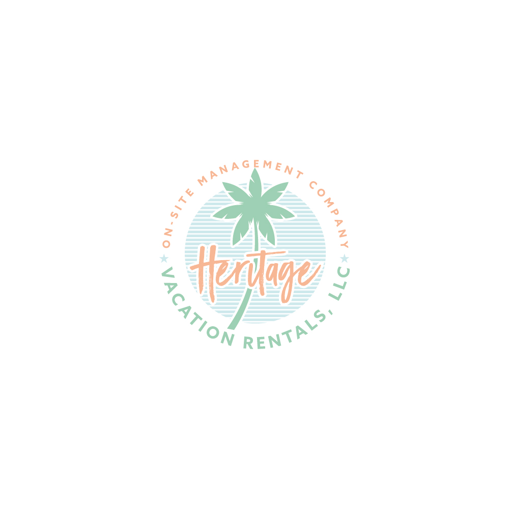 Logo Design by Sujit Banerjee for Heritage Vacation Rentals LLC | Design #21042680