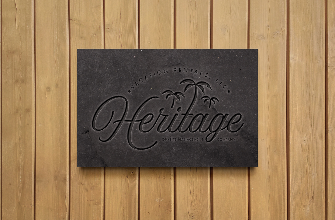 Logo Design by GLDesigns for Heritage Vacation Rentals LLC | Design #21040170
