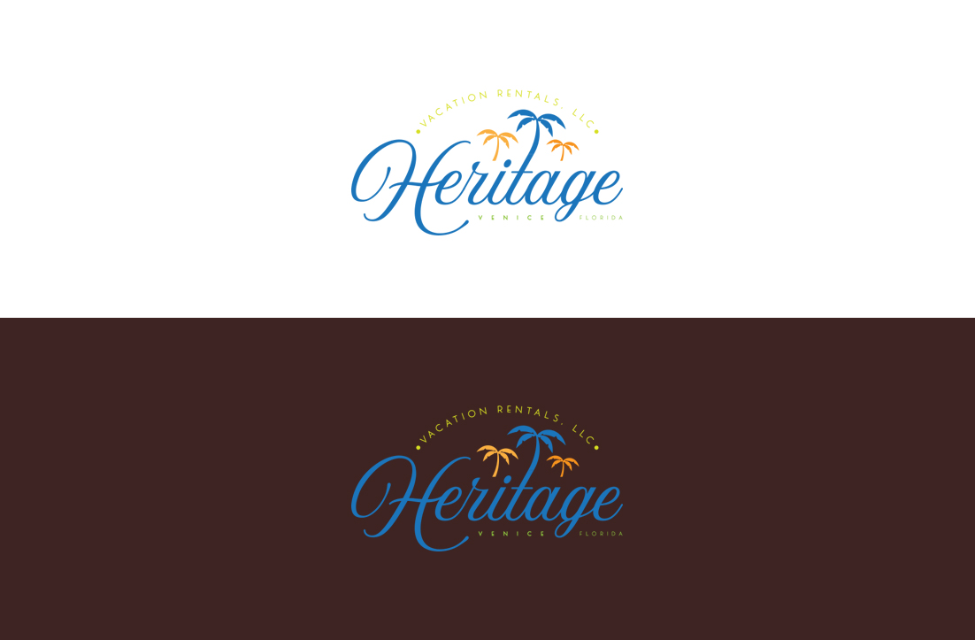 Logo Design by GLDesigns for Heritage Vacation Rentals LLC | Design #21050901