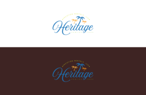 Heritage Vacation Rentals, LLC,      On-Site Management Company @ Venice Villas .... or just ....  @ Venice Villas | Logo Design by GLDesigns