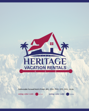 Diseño de Logo por Anjan Sinha para Heritage Vacation Rentals LLC | Diseño #21062200