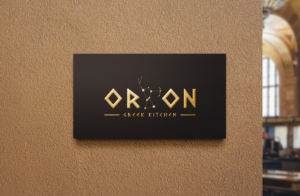 Orion Greek Kitchen | Logo Design by GLDesigns