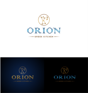 Orion Greek Kitchen | Logo Design by *mary
