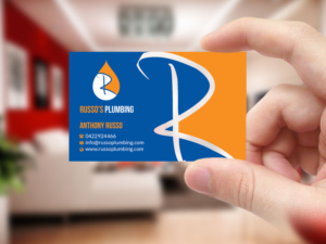 Business Card Design by Creations Box 2015 for Russo's Plumbing  | Design: #21057215