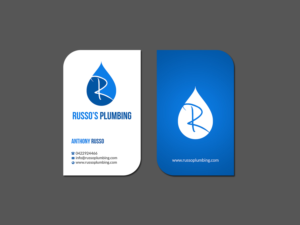 Business Card Design by Creations Box 2015 for Russo's Plumbing  | Design: #21060543