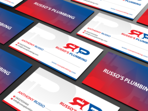 Business Card Design by Creations Box 2015 for Russo's Plumbing  | Design: #21060918