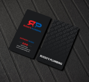 Business Card Design by Creations Box 2015 for Russo's Plumbing  | Design: #21060919