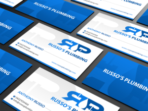 Business Card Design by Creations Box 2015 for Russo's Plumbing  | Design: #21062993