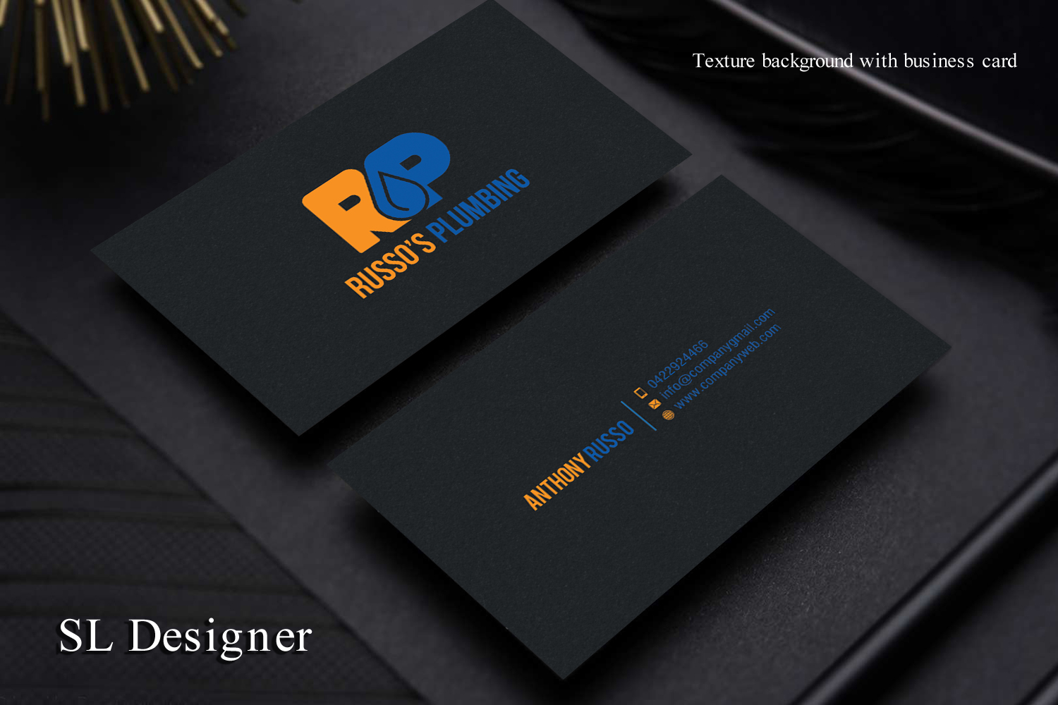 Business Card Design by SL Designer for Russo's Plumbing  | Design #21052672