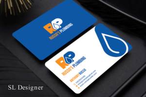 Business Card Design by SL Designer for Russo's Plumbing  | Design: #21052677
