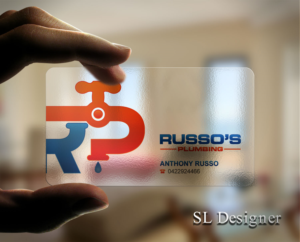 Business Card Design by SL Designer for Russo's Plumbing  | Design: #21052691