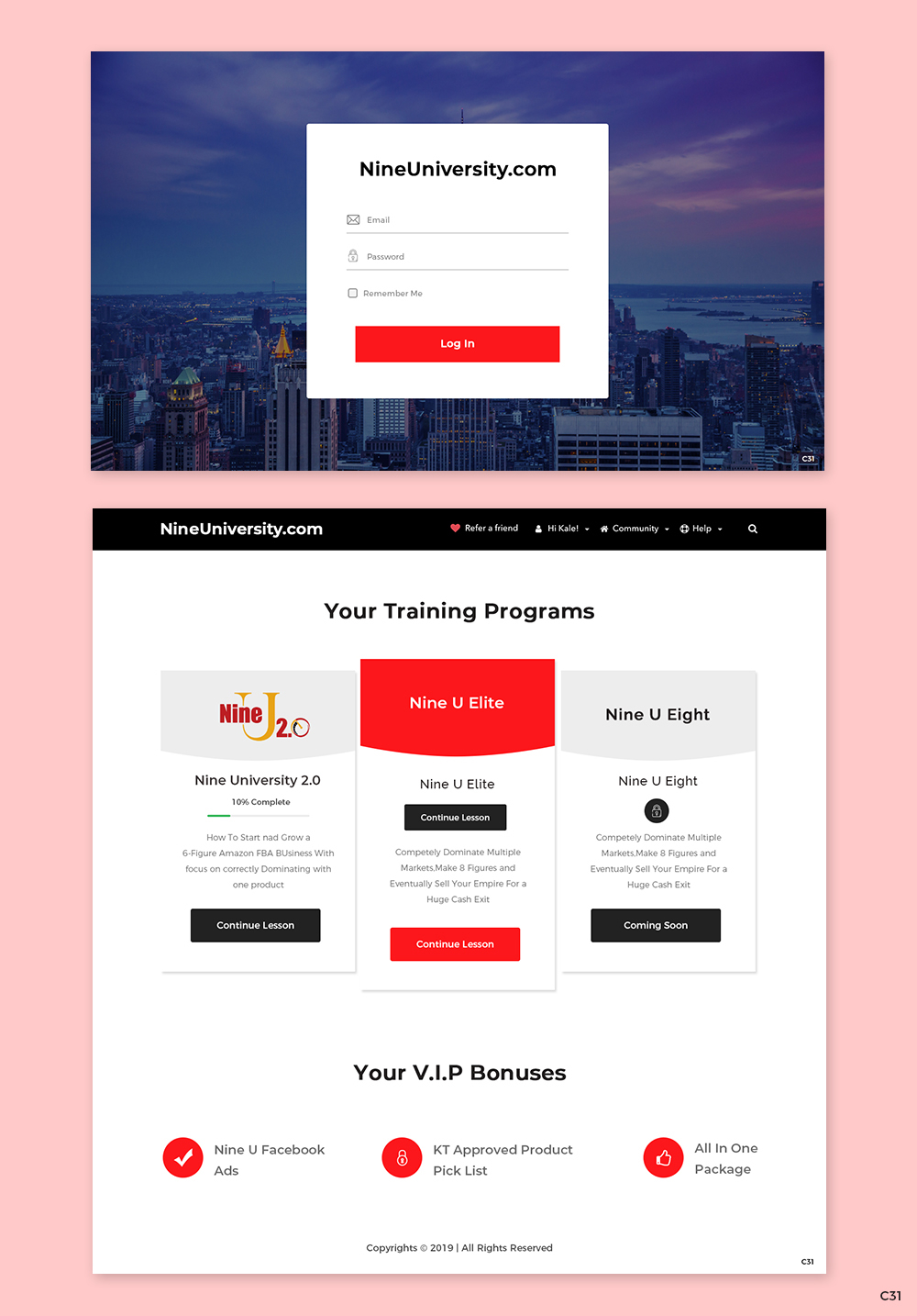 Web Design par pb pour ce projet | Design : #21060321