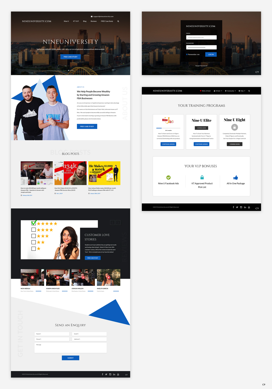 Web Design by pb for this project | Design #21060322