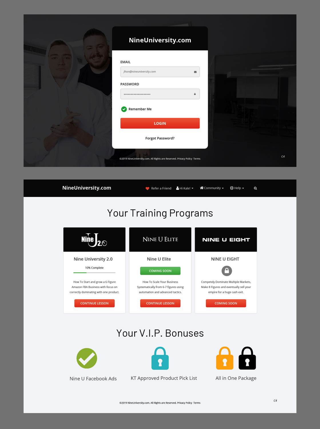 Web Design by pb for this project | Design #21060324