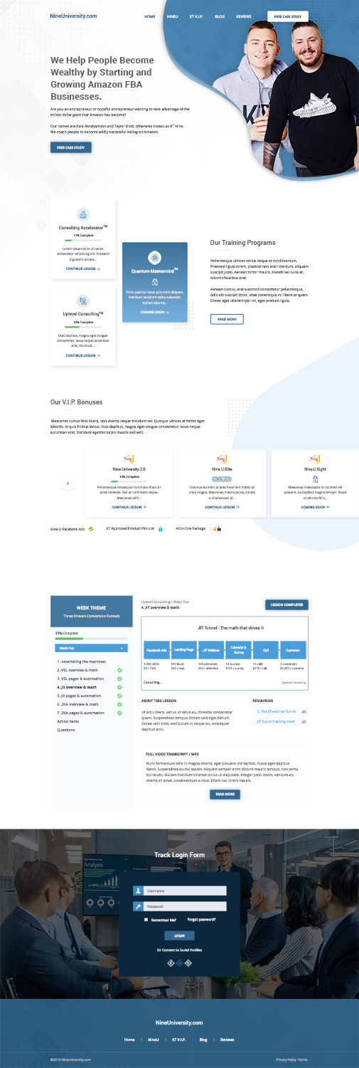 Web Design by AbhishekRoyBunty for this project | Design #21059636